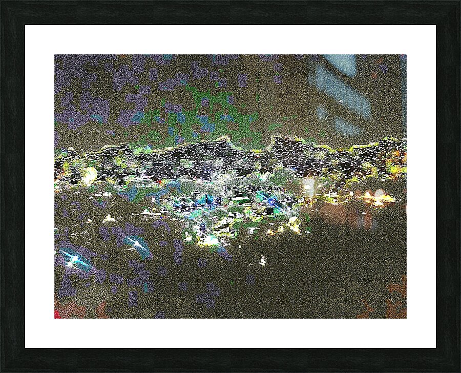 Cityscape At Night 11 by Binod Dawadi Picture Frame print