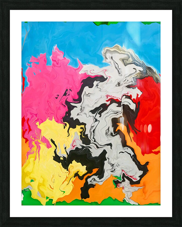 Abstract 57 by Binod Dawadi Picture Frame print