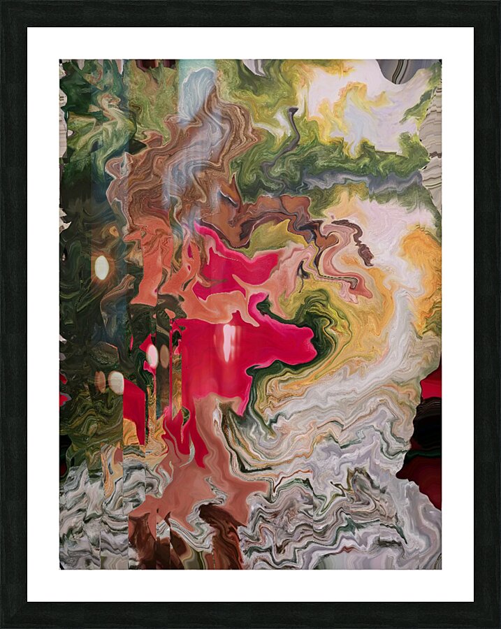 Abstract 53 by Binod Dawadi Picture Frame print