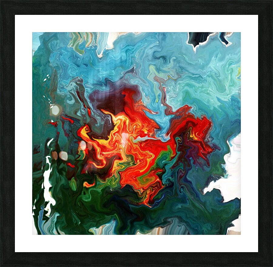 Abstract 84 by Binod Dawadi Picture Frame print