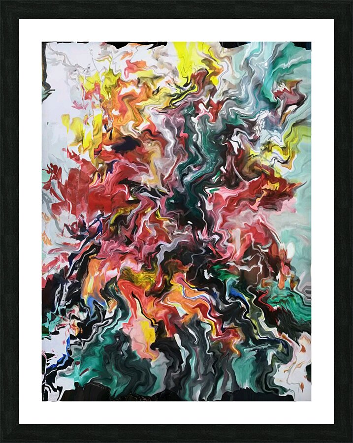 Abstract 26 by Binod Dawadi Picture Frame print