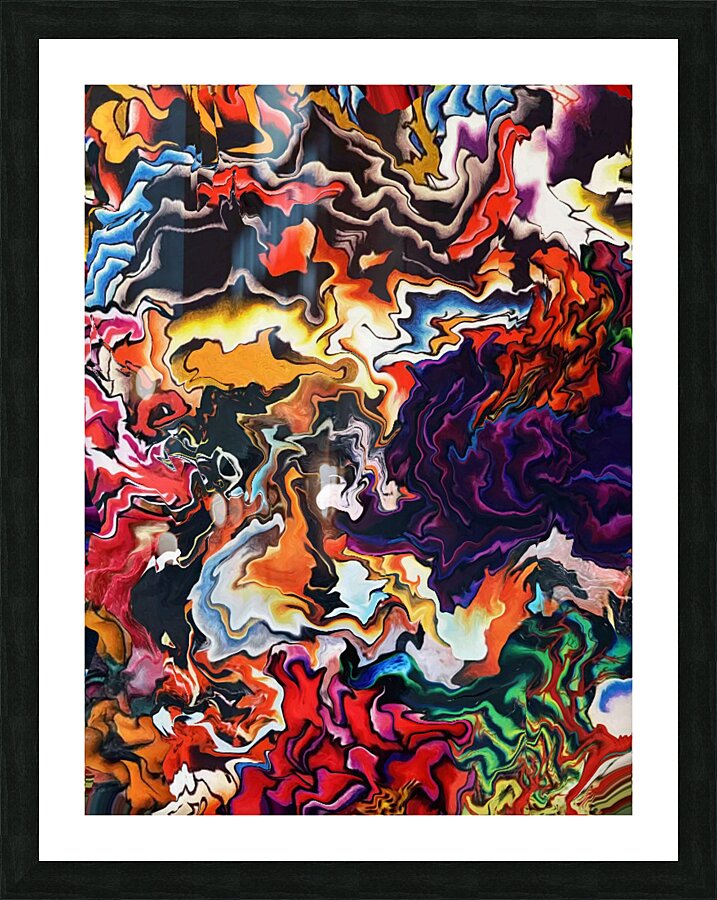 Abstract 30 by Binod Dawadi Picture Frame print