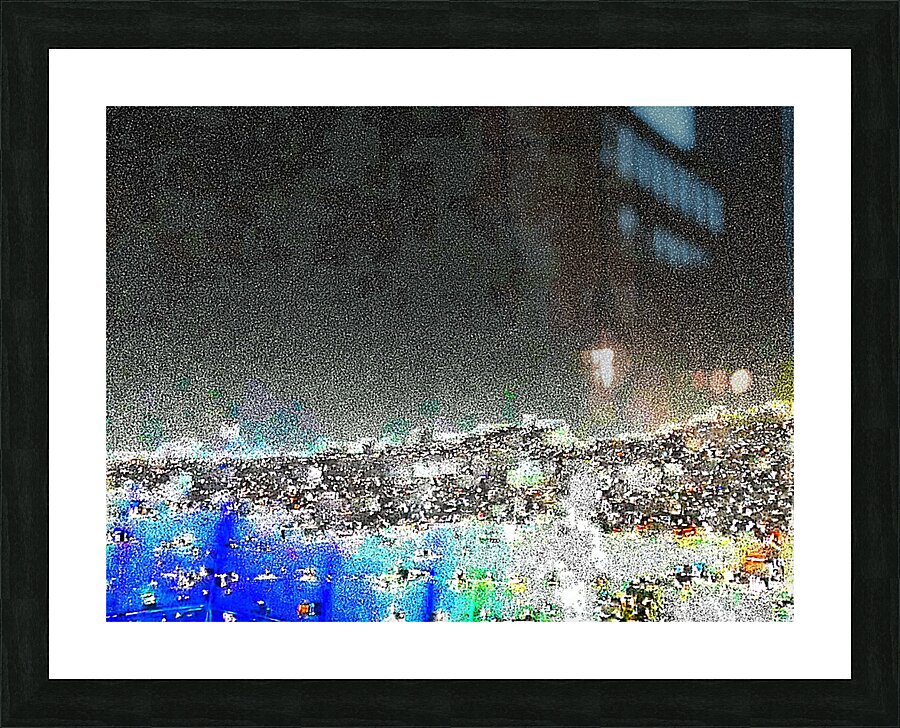 Cityscape 8 by Binod Dawadi Picture Frame print