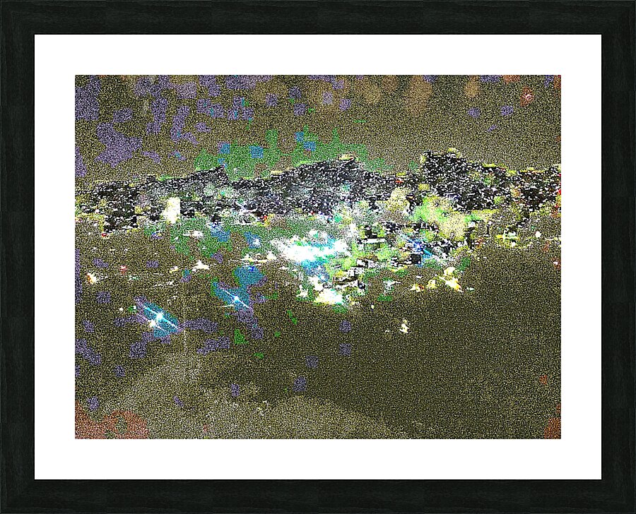 Cityscape At Night 200 by Binod Dawadi Picture Frame print