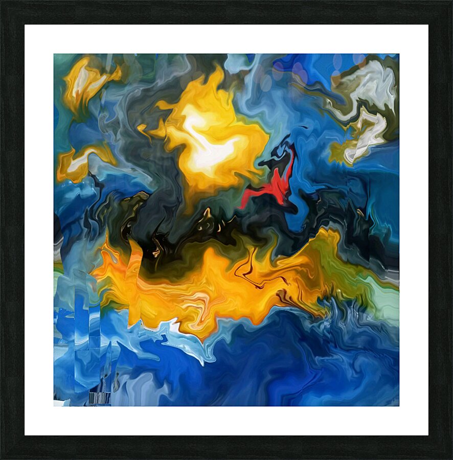 Abstract 50 by Binod Dawadi    Copy Picture Frame print