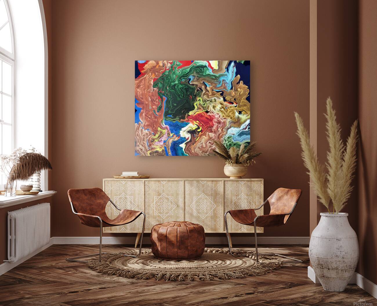 Abstract 51 by Binod Dawadi Reproduction