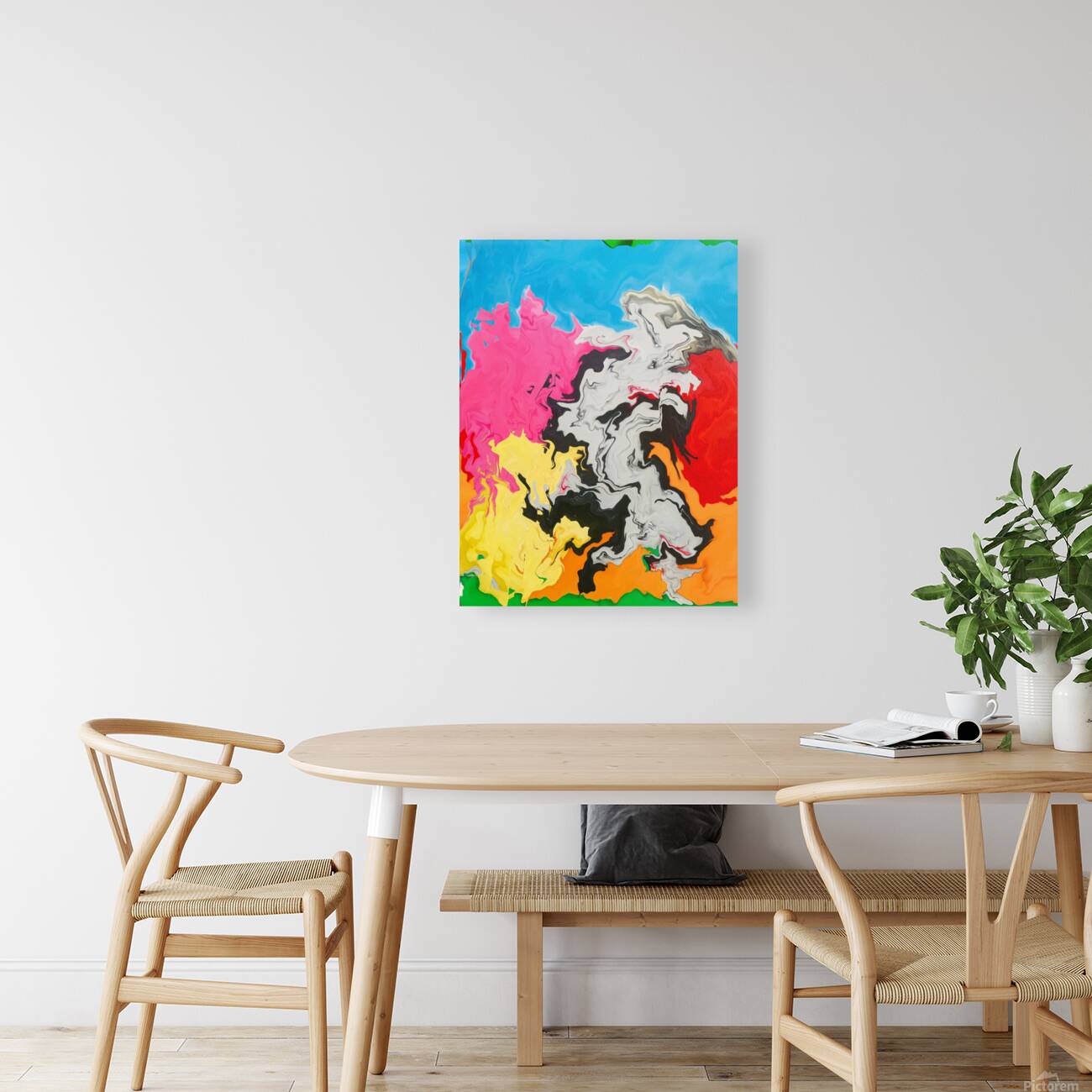 Abstract 57 by Binod Dawadi Reproduction