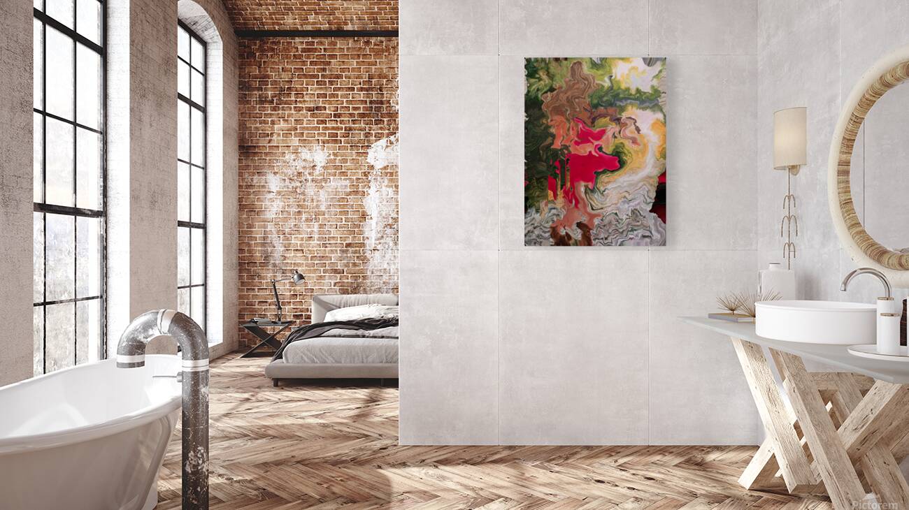 Abstract 53 by Binod Dawadi Reproduction