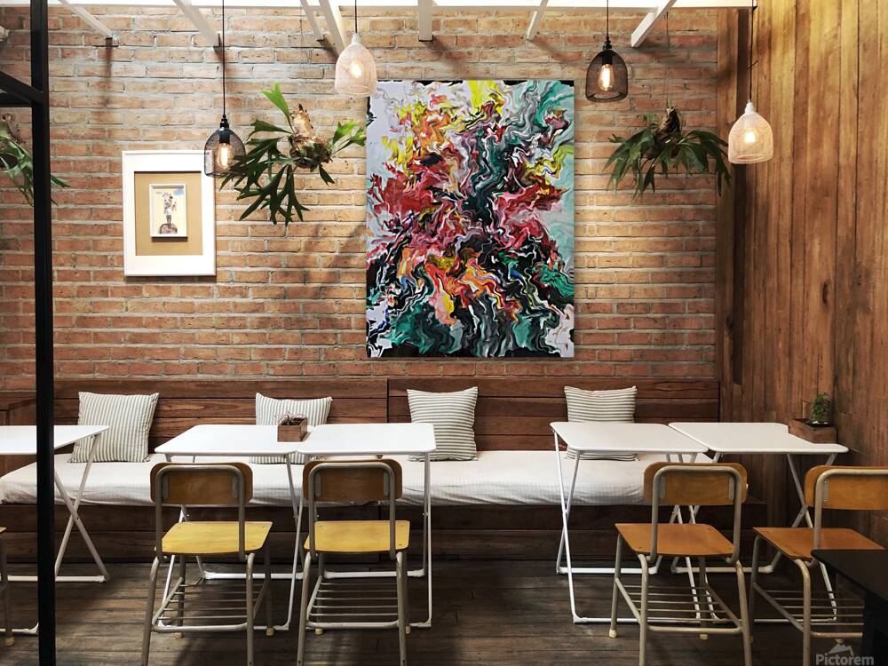 Abstract 26 by Binod Dawadi    Copy Reproduction