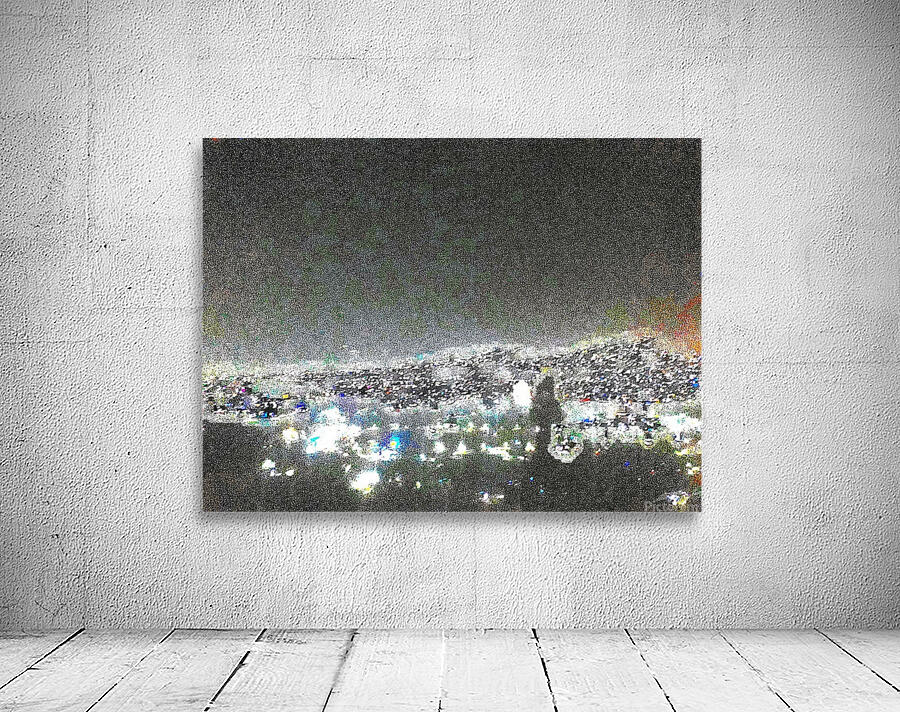 Cityscape At Night 2 by Binod Dawadi   Copy Wall Preview