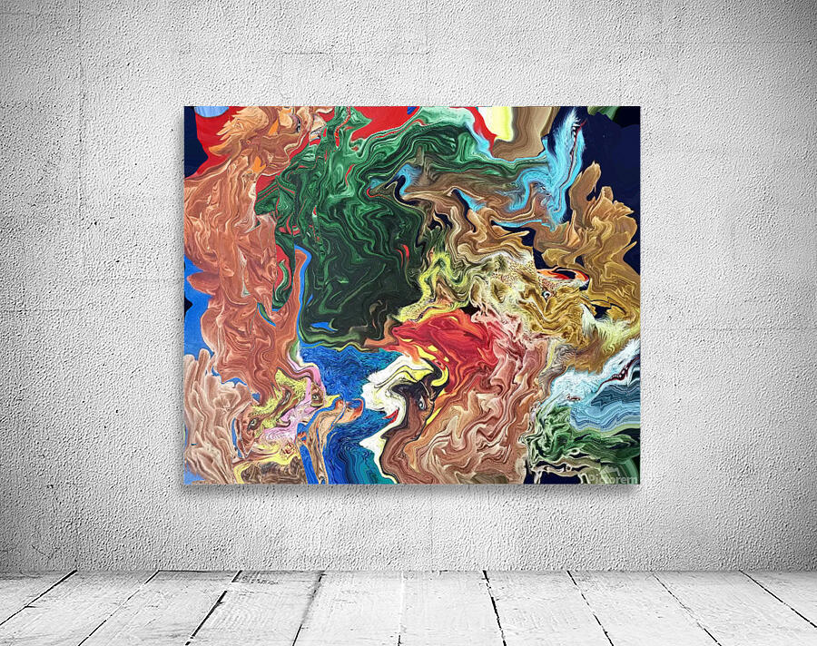 Abstract 51 by Binod Dawadi Wall Preview