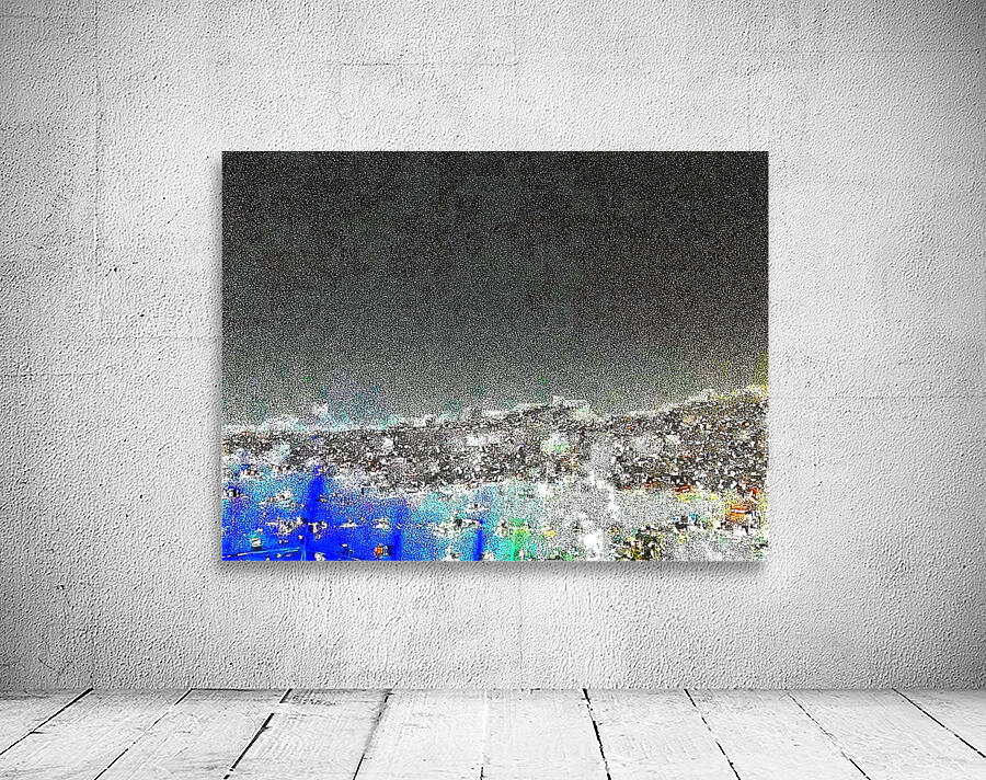 Cityscape 8 by Binod Dawadi Wall Preview