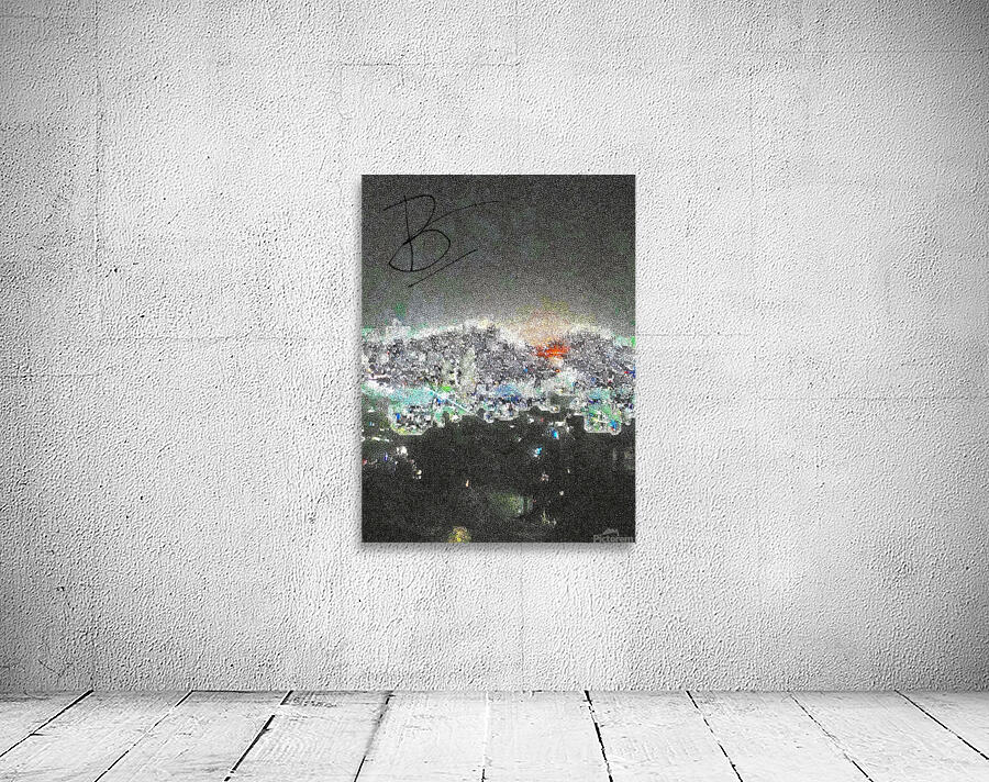 Cityscape by Binod Dawadi Wall Preview