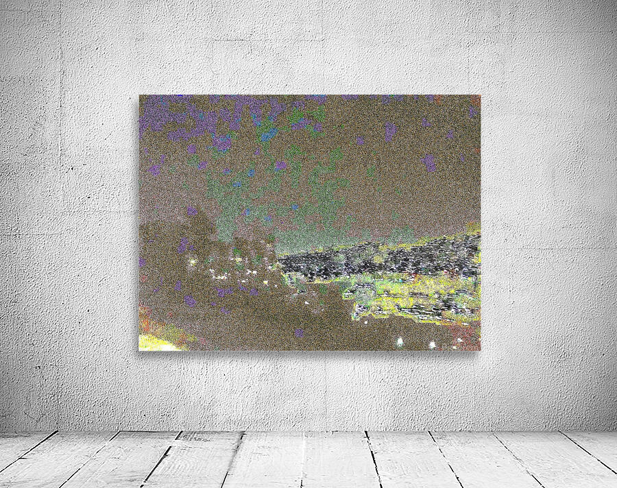 City Scape At Night 69 by Binod Dawadi Wall Preview