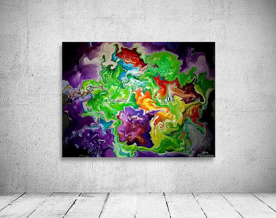 Abstract 286 by Binod Dawadi Wall Preview