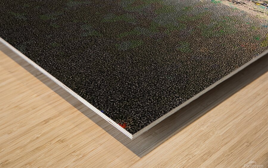 Cityscape At Night 2 by Binod Dawadi   Copy Wood print