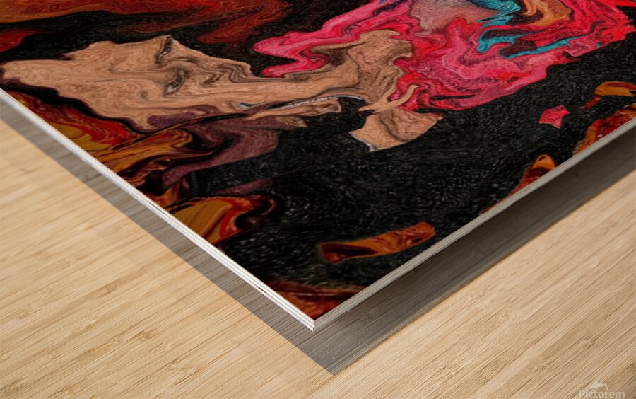 Abstract 79 by Binod Dawadi Wood print