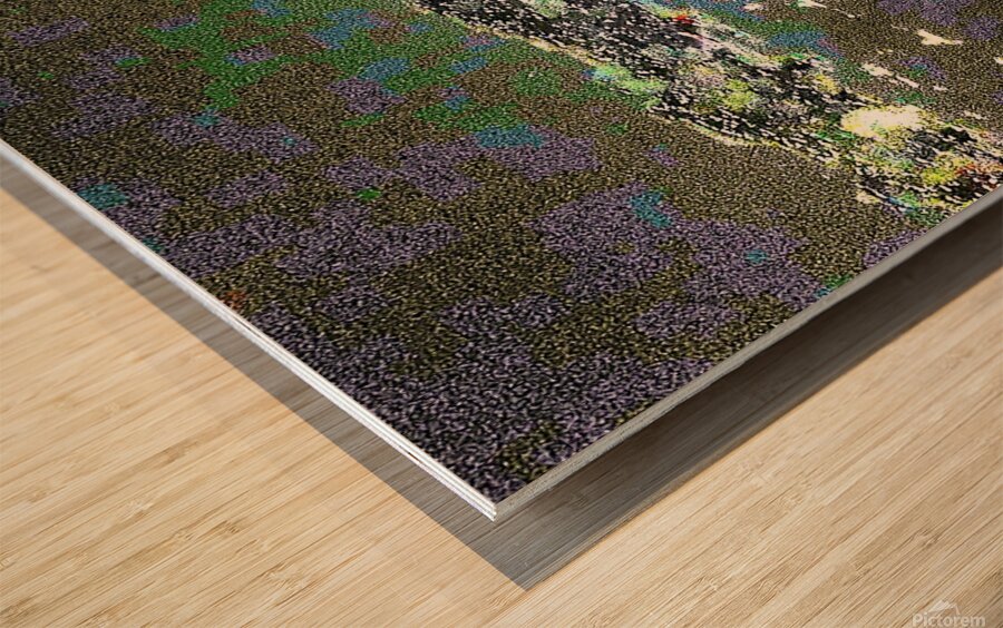 Cityscape At Night 11 by Binod Dawadi Wood print