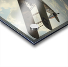 Vintage World War II Biplane Squadron in Flight Acrylic print