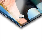 Stunning Pink Rock Arch Over Turquoise Waters – A Natural Wonder Acrylic print