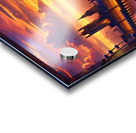 Stunning Sunset Over London – Big Ben & Thames River in Golden Light Acrylic print