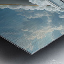 Heavenly Grand Piano Floating in the Clouds – Surreal Dreamlike Art Metal print