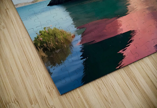Stunning Pink Rock Arch Over Turquoise Waters – A Natural Wonder Carole Bally puzzle