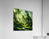 mystical forest scene Acrylic Print