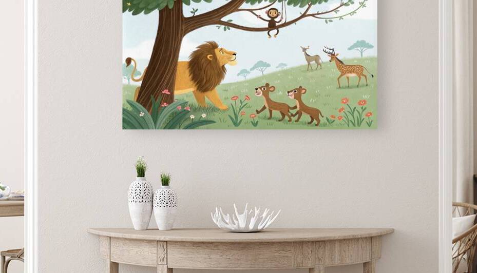 wildlife art  from majestic animals  by Velora Art