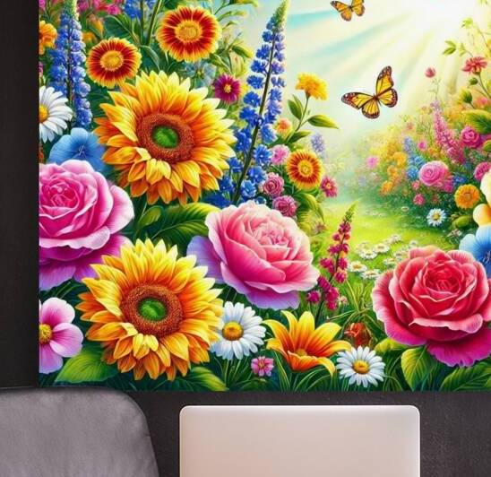 Experience Nature’s Beauty: A Stunning Floral Wonderland by Velora Art