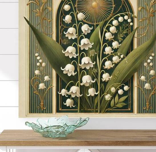 Ethereal Bloom: Vintage Botanical Elegance by Velora Art