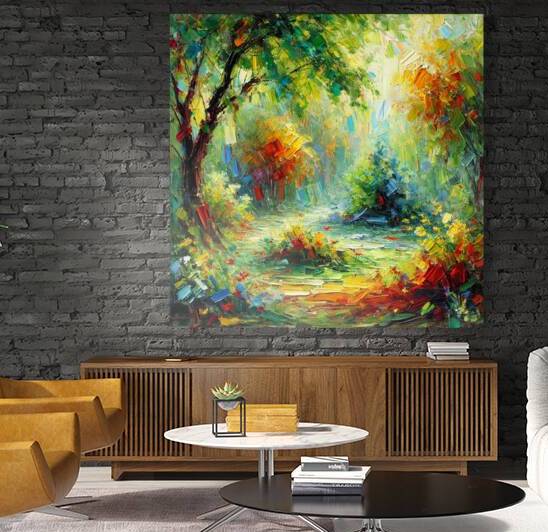 Vibrant Impressionist Nature – A Celebration of Color and Light by Velora Art