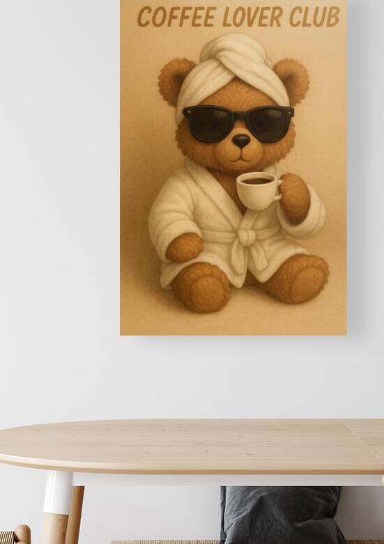 Brew & Chill: VIP Bear Edition by Velora Art