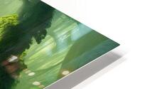 mystical forest scene HD Metal print