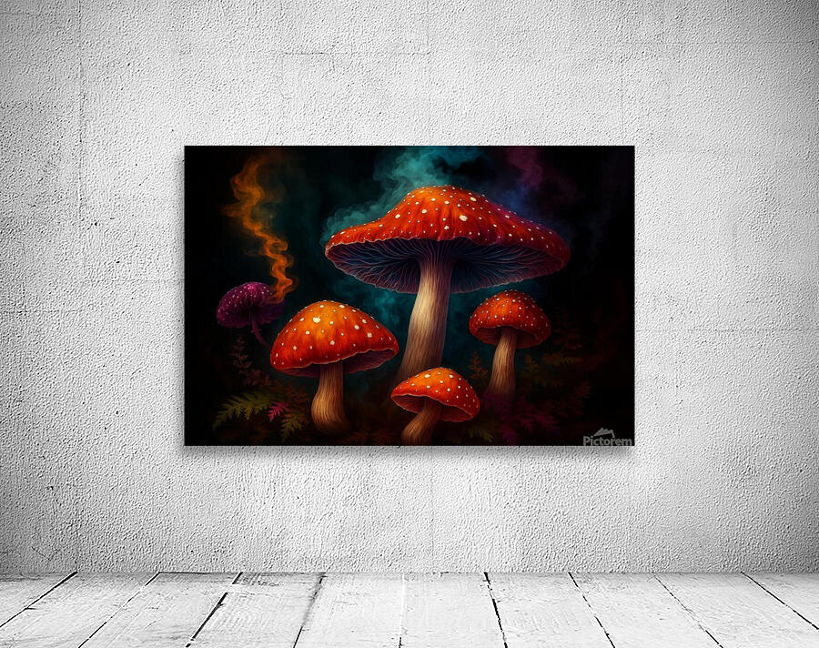 Magic Mushrooms Wall Preview