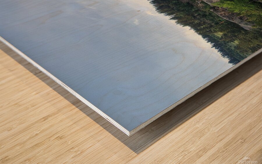 Rocky Stream Wood print