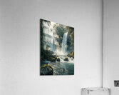 Emerald Falls Sanctuary Acrylic Print