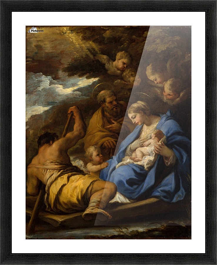 The Flight into Egypt Picture Frame print