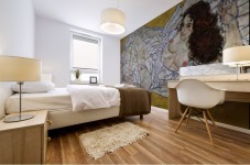 Resting nude Mural print