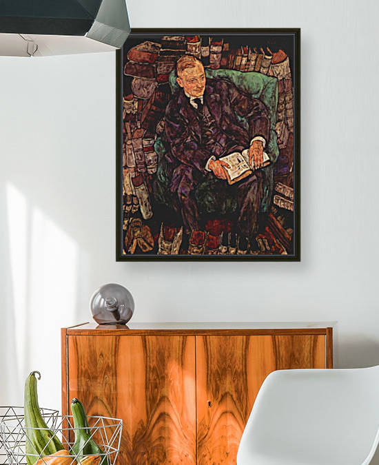 Portrait of Hugo Koller by Schiele