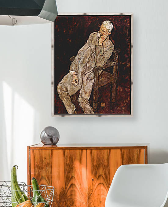 Portrait of Johan Harms by Schiele