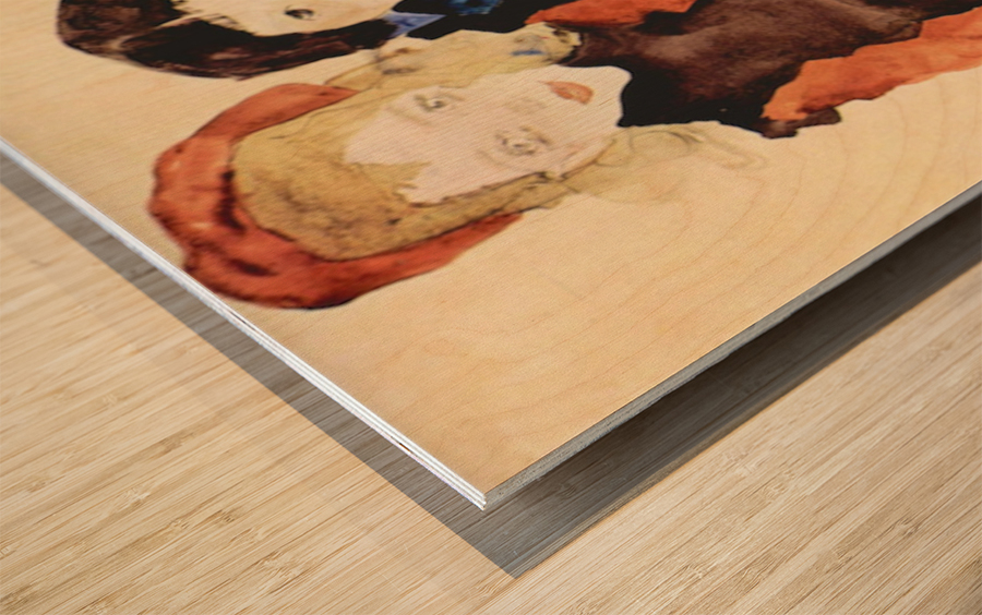 Girls Wood print