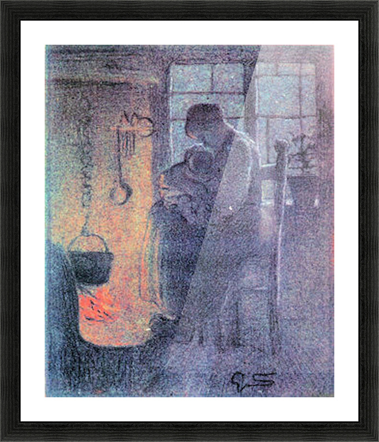 Orphans Picture Frame print