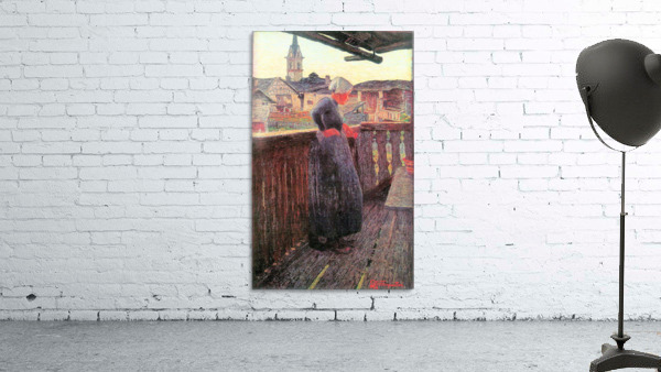 On the balcony Wall Preview