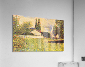A house between trees Acrylic Print