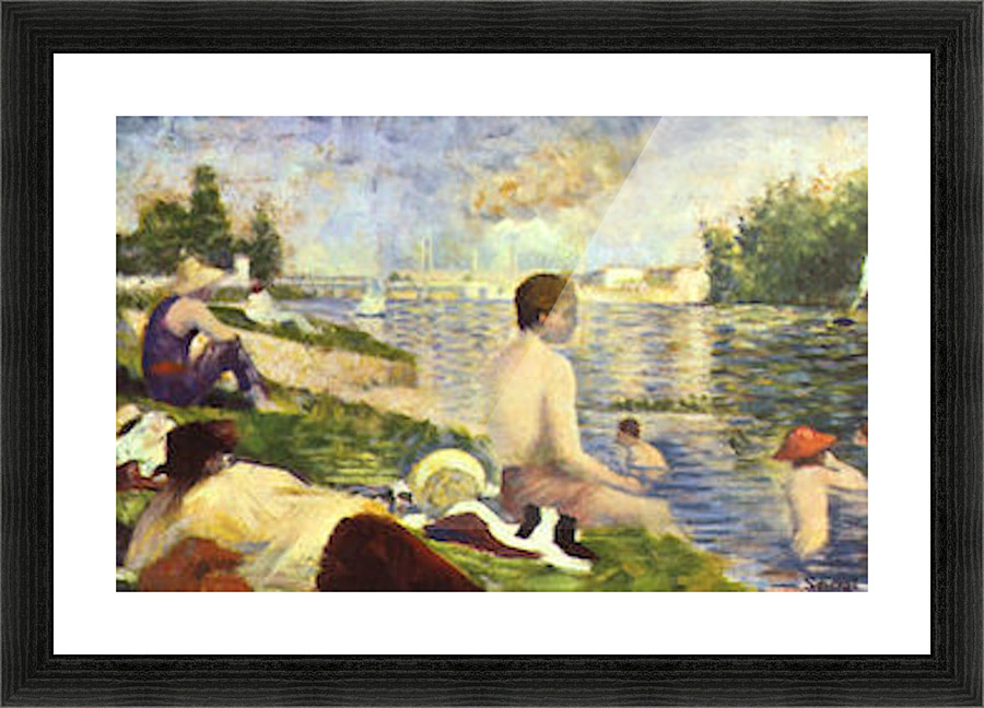 Swimming Pool Picture Frame print