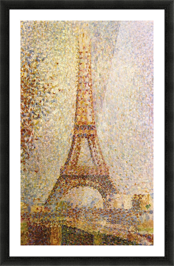 The Eiffel Tower Picture Frame print