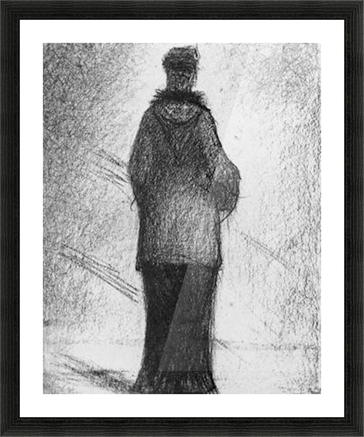 The hood Picture Frame print