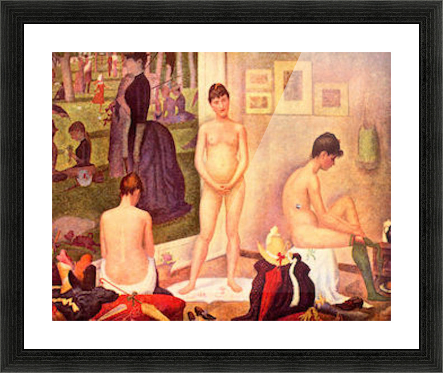 The models Picture Frame print