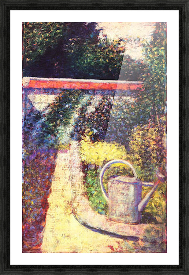 The watering can Picture Frame print